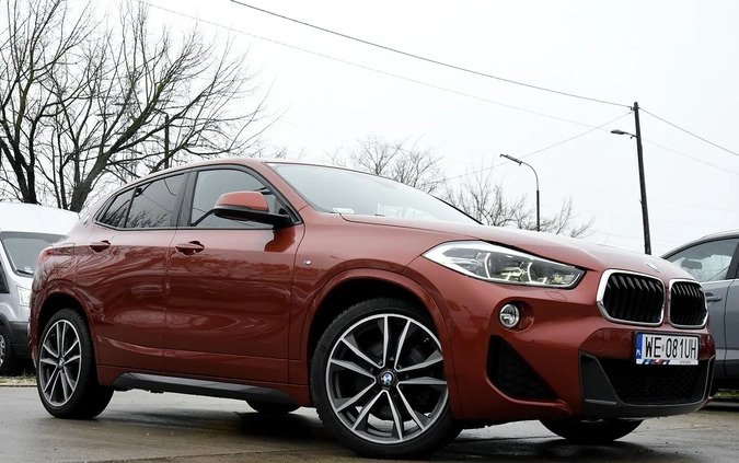 BMW X2 cena 110698 przebieg: 113669, rok produkcji 2018 z Siewierz małe 407